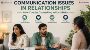 Couples counselling session in Kochi helping partners overcome communication issues in relationships