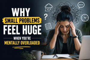 why small problems cause anxiety and stress