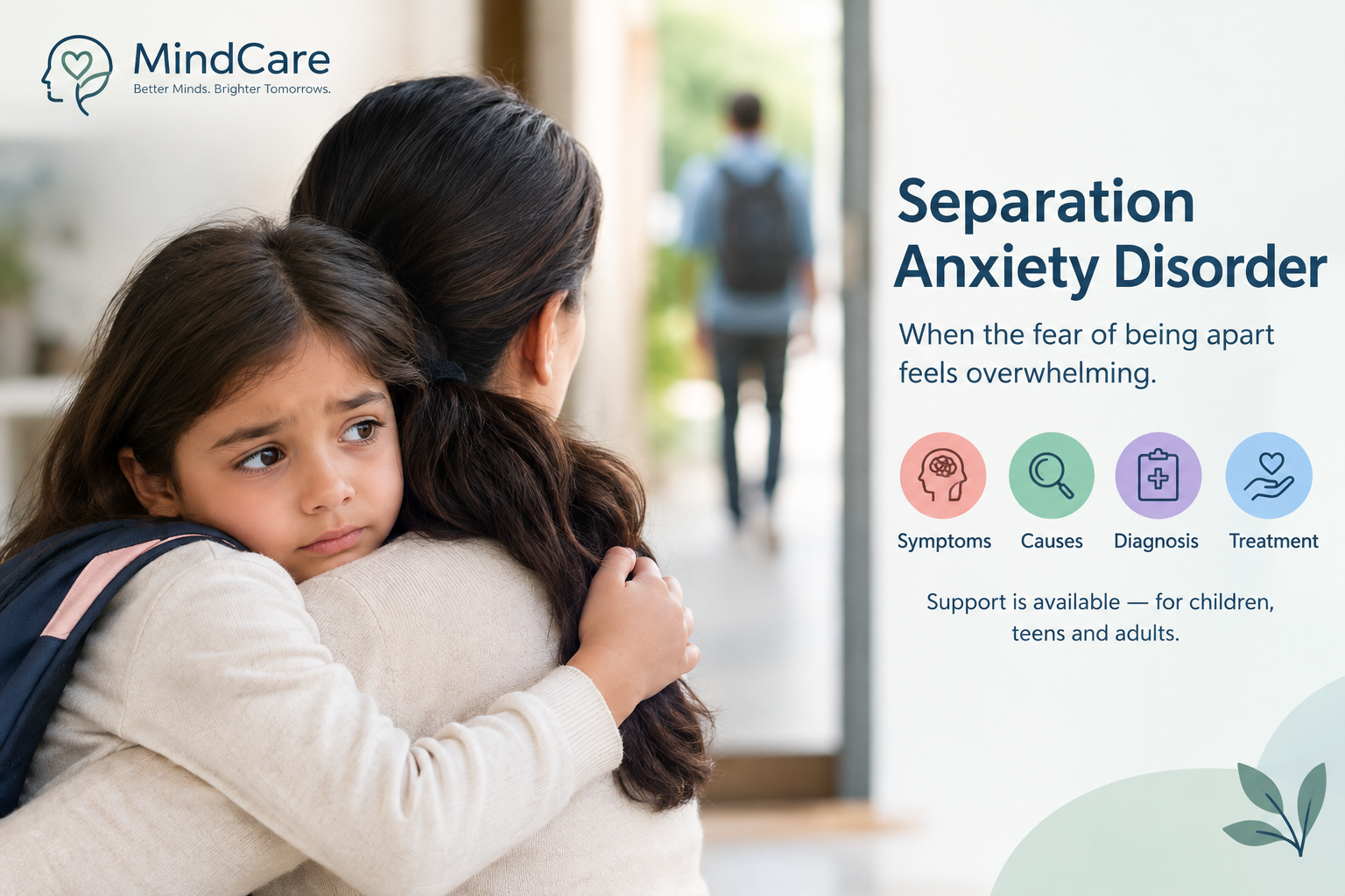 Separation anxiety disorder in children and adults