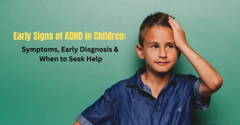 early signs of ADHD in children including symptoms like inattention and confusion