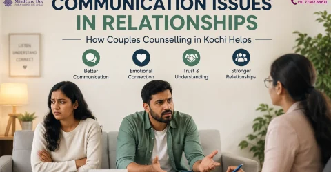 Couples counselling session in Kochi helping partners overcome communication issues in relationships